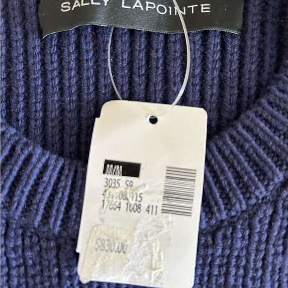 Sally Lapointe Wool/ Cashmere sweater size M - Picture 9 of 9